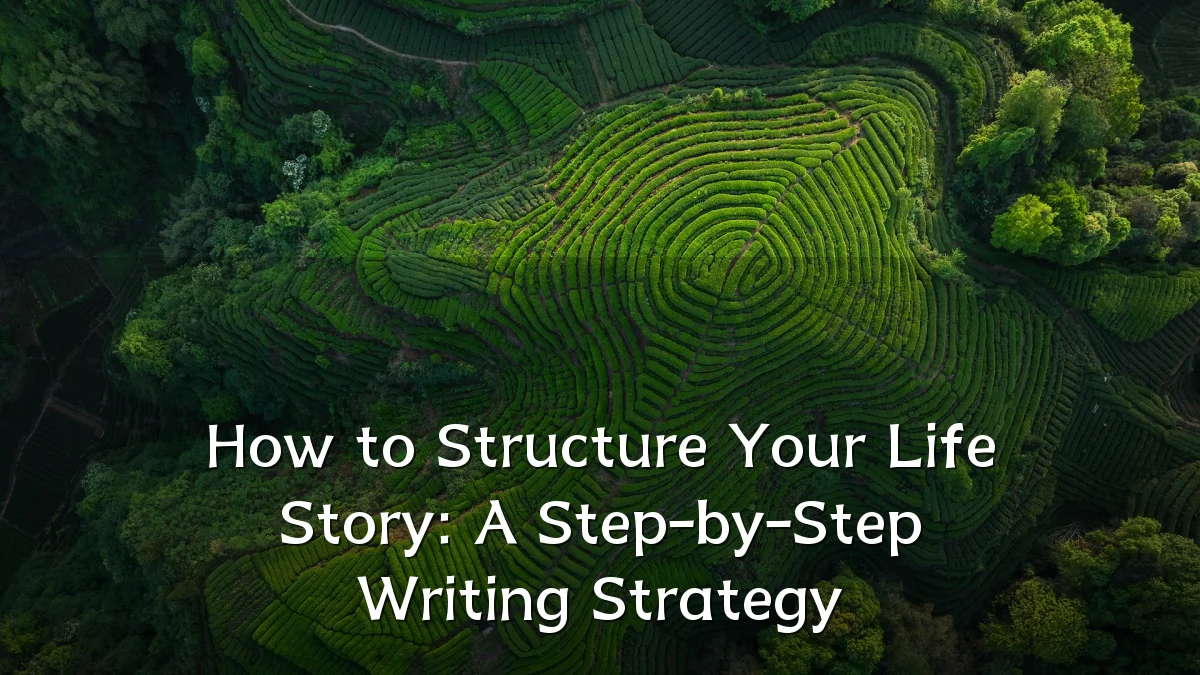 How to Structure Your Life Story: A Step-by-Step Writing Strategy
