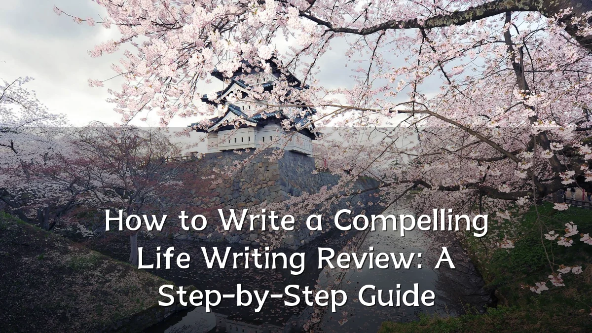 How to Write a Compelling Life Writing Review: A Step-by-Step Guide