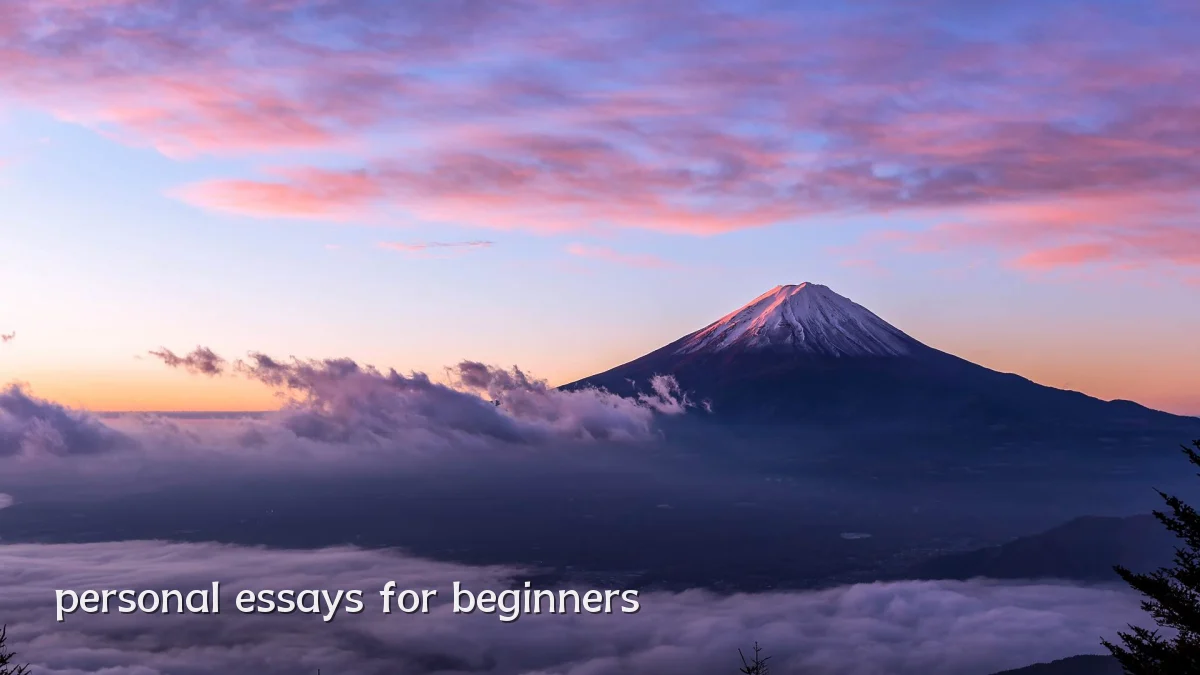 personal essays for beginners
