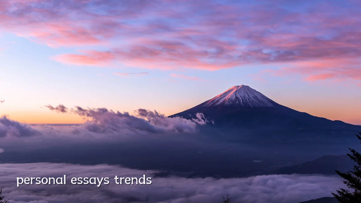 personal essays trends