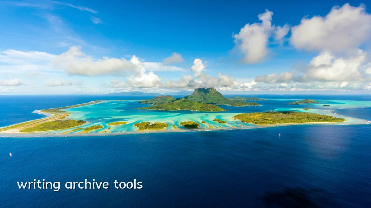 writing archive tools