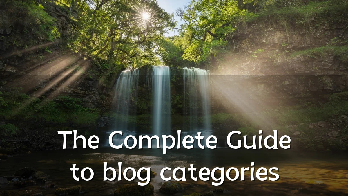 The Complete Guide to blog categories