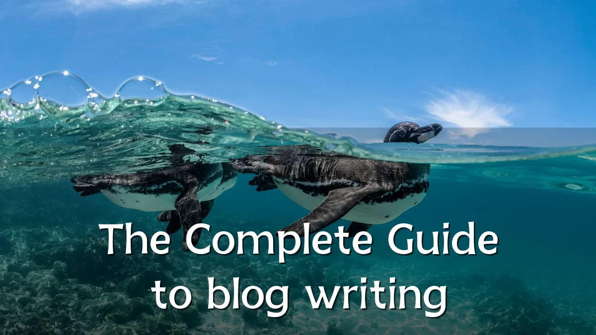 The Complete Guide to blog writing