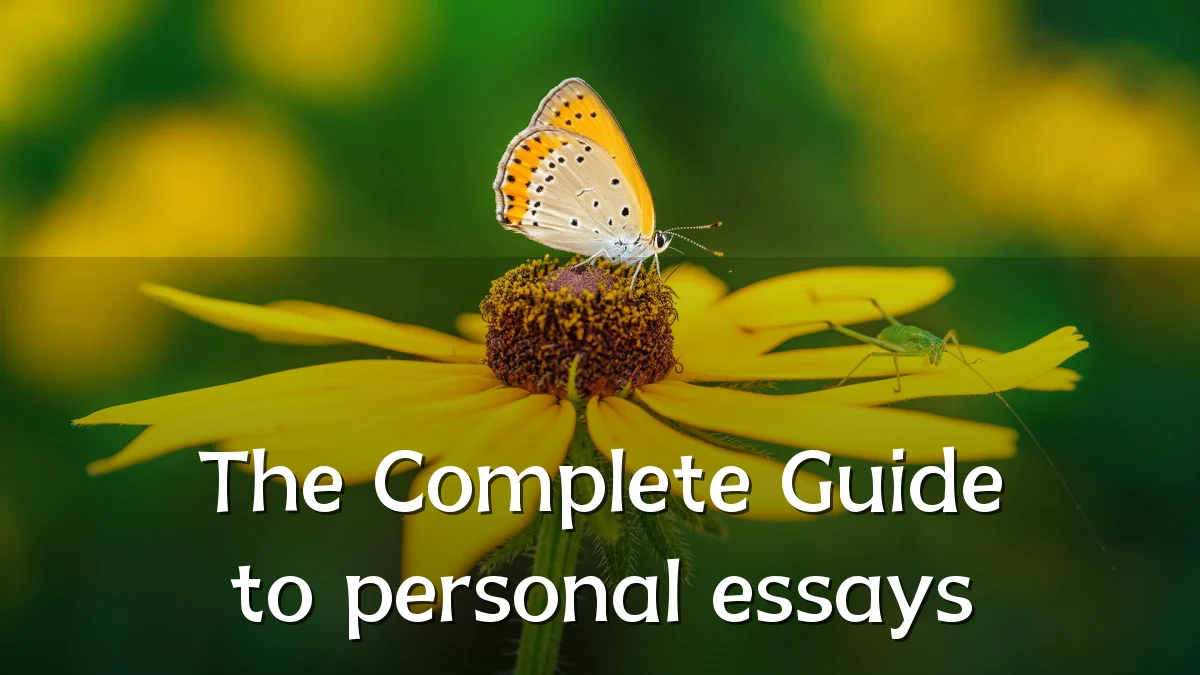 The Complete Guide to personal essays