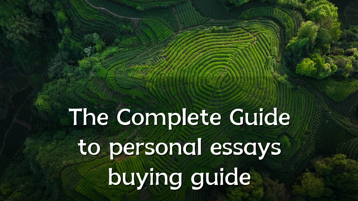 The Complete Guide to personal essays buying guide