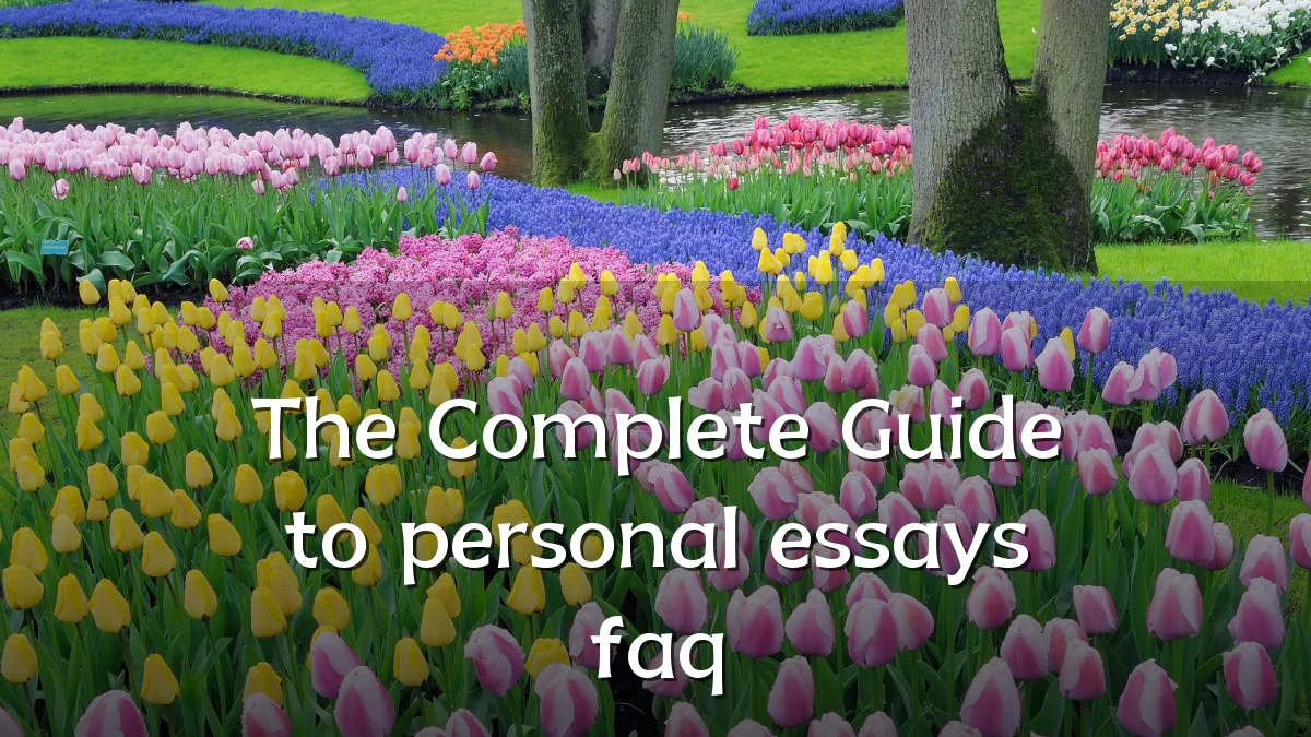 The Complete Guide to personal essays faq