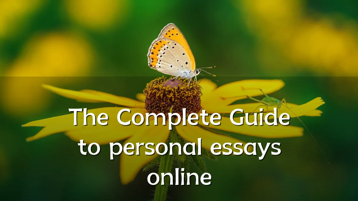 The Complete Guide to personal essays online